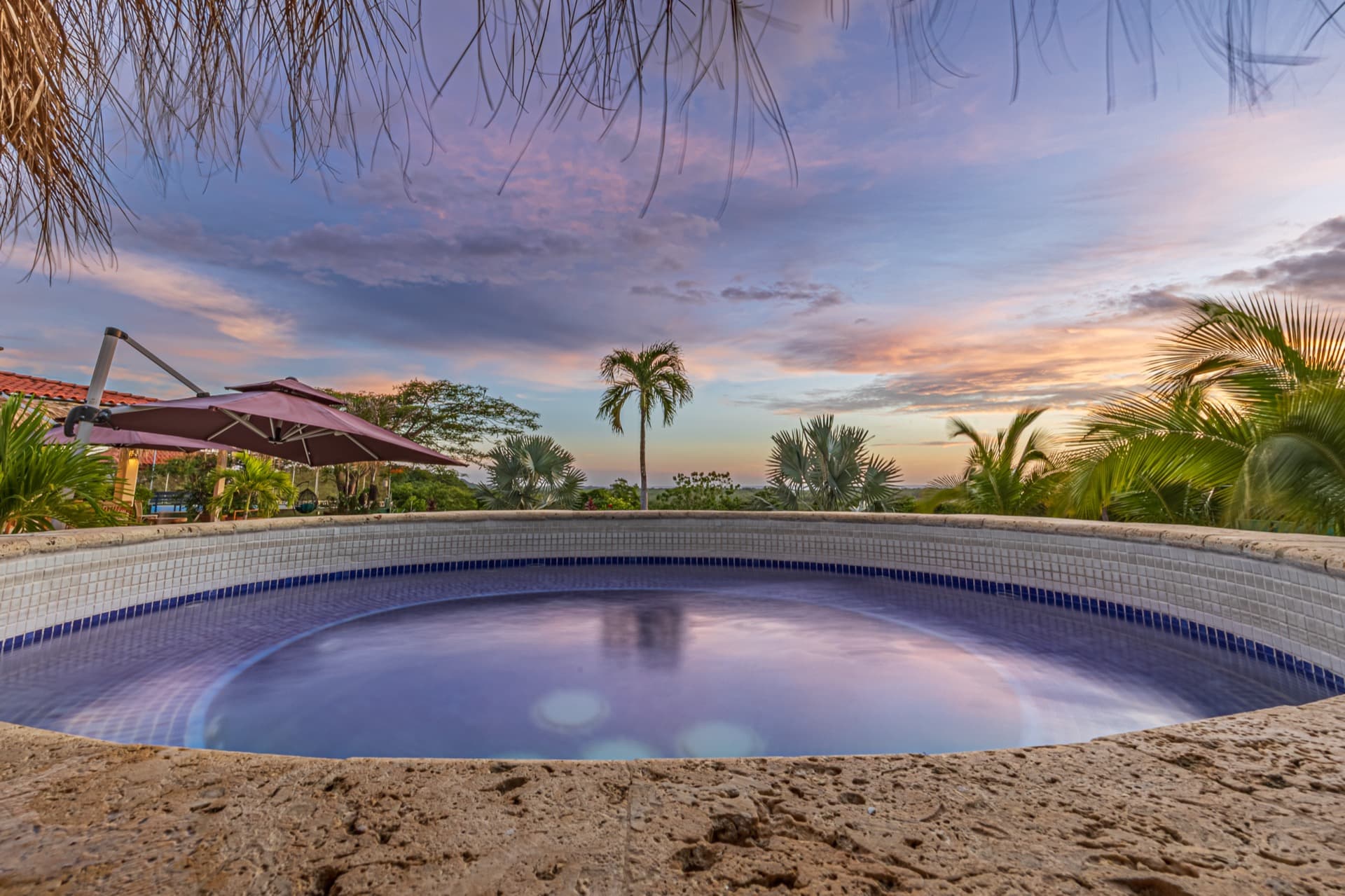 Welcome entrance to Casa Colinas