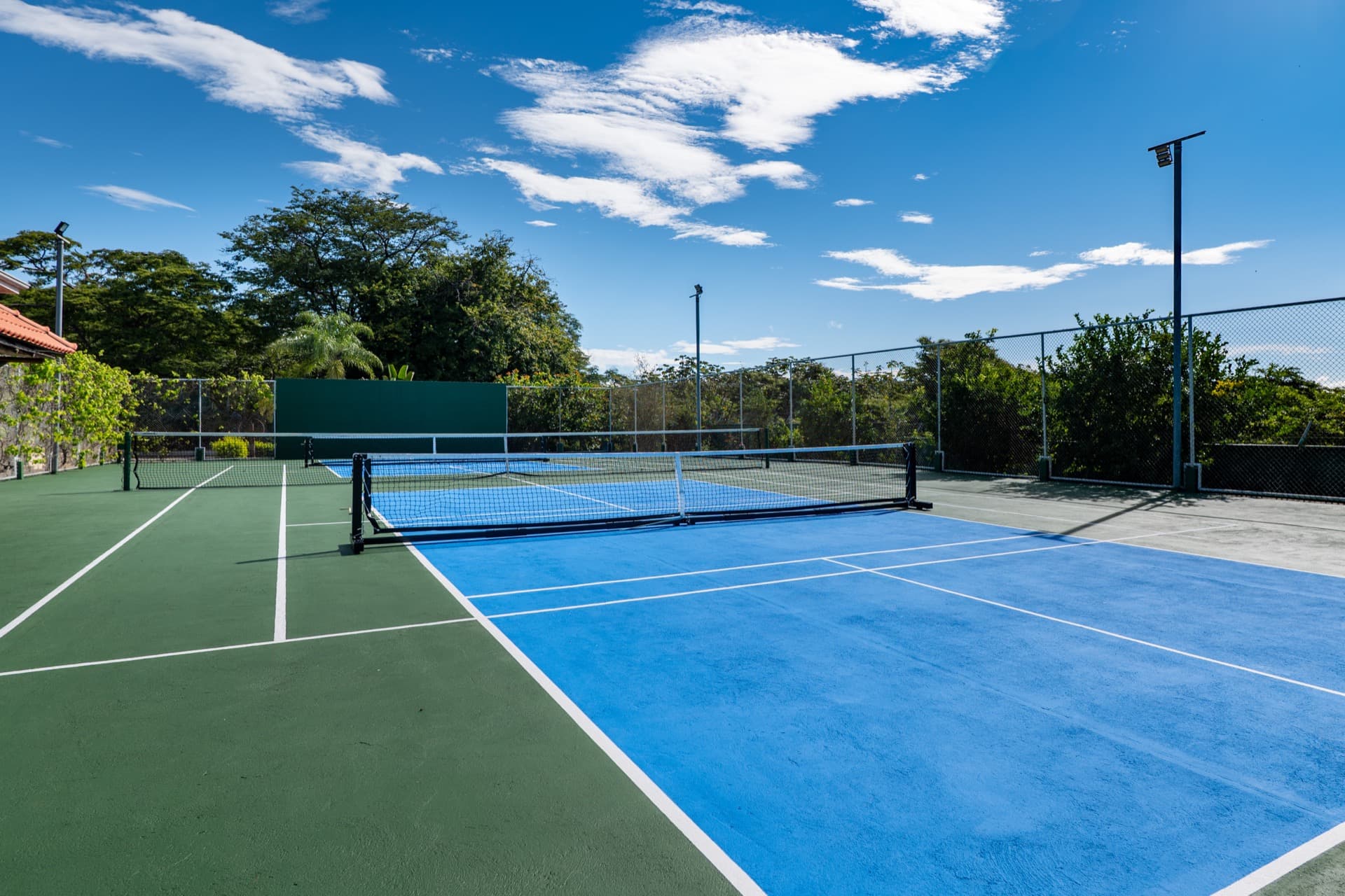Evening view from the terrace